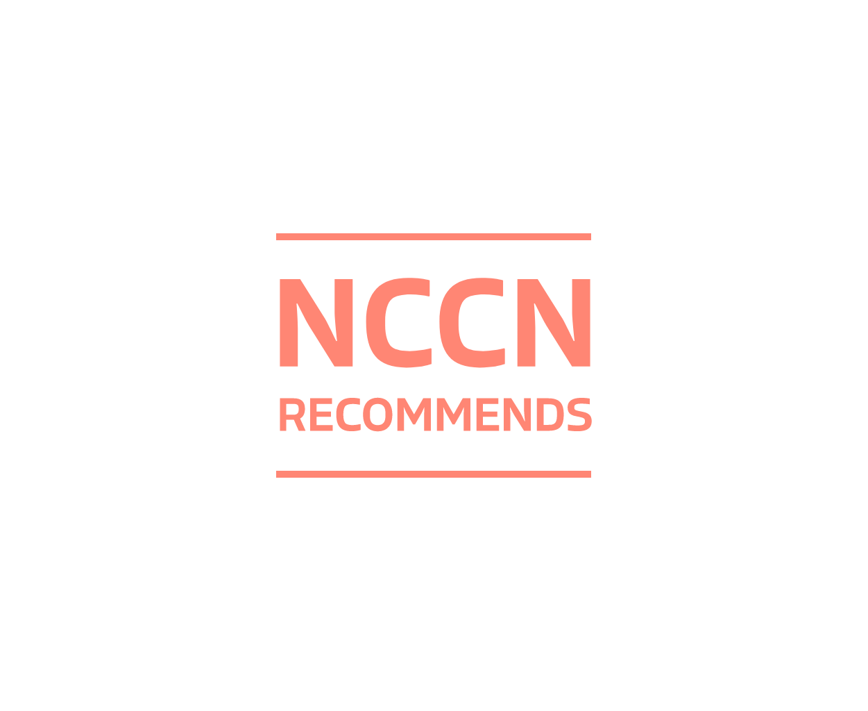 Recommended by National Comprehensive Cancer Network® (NCCN®) Category 1.